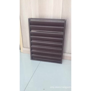 exterior aluminum security window shutter